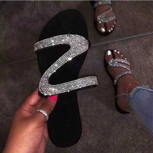 Damen sommerschuhe strass - damen,