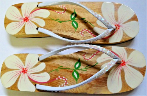 Flip flop holz schuhe - holz,